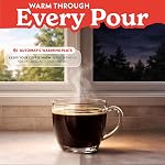 Gourmia 12-Cup One-Touch Drip Coffee Maker – Auto Keep Warm, Pause & Serve, EZ-View Water Window, Stainless Steel Design – Home & Office Electric Coffee Machine