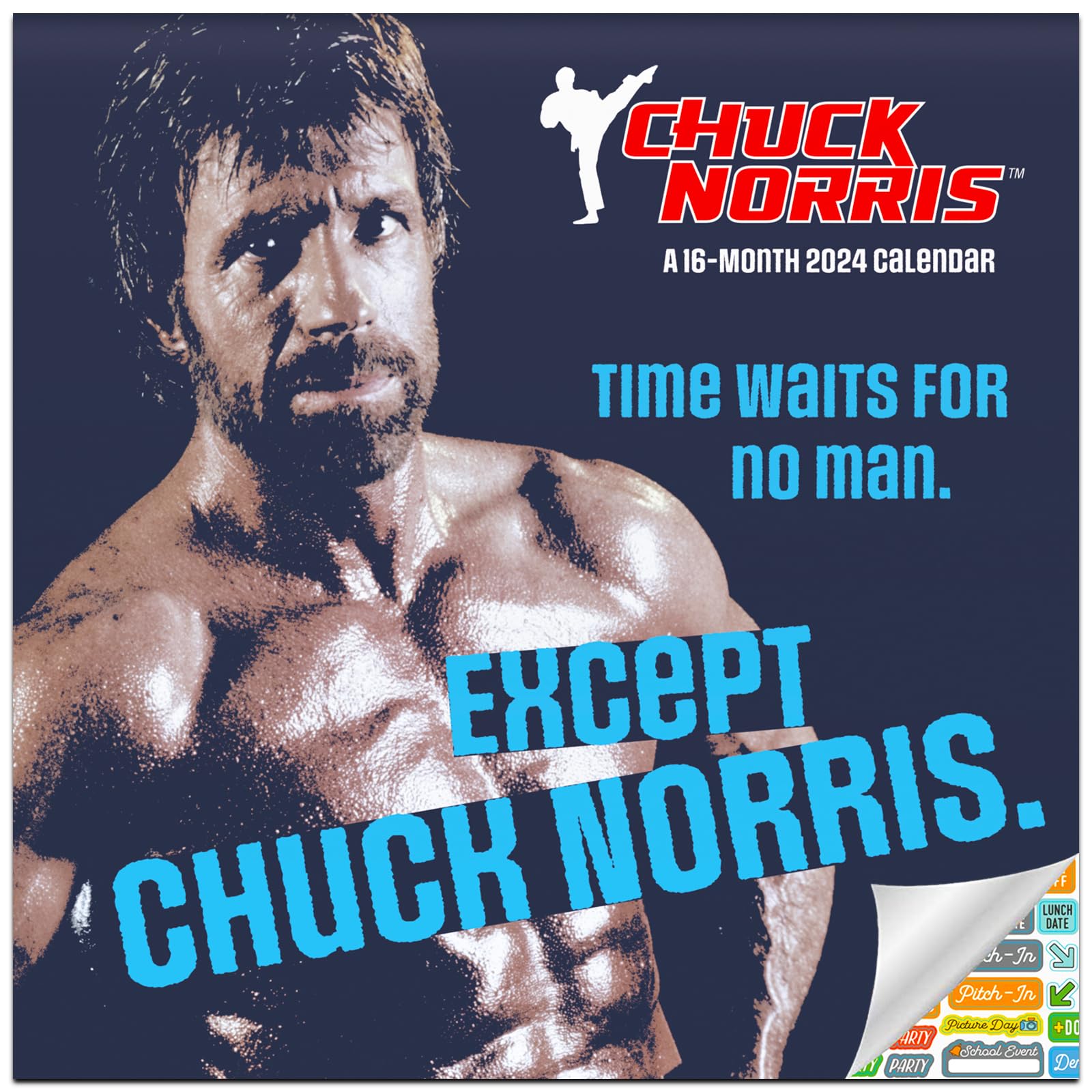 Buy Chuck Norris 2024 Deluxe 2024 Chuck Norris Wall Bundle with Over
