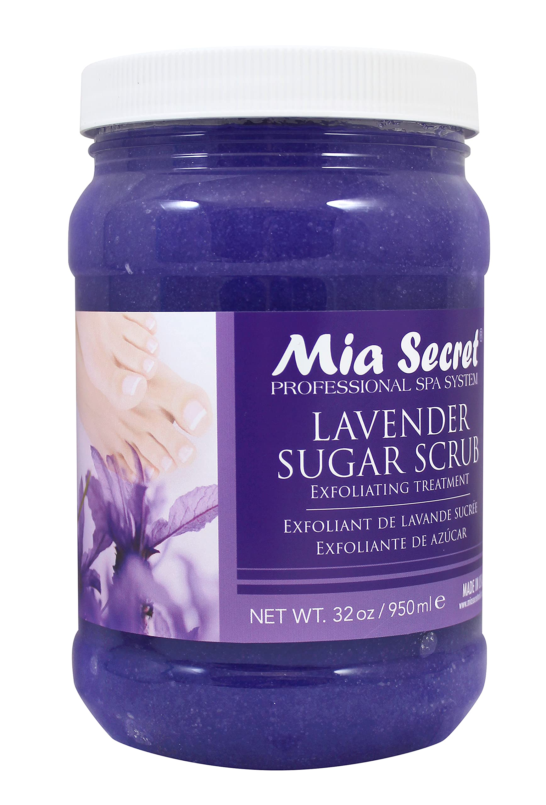 Mia Secret SPA&BODY Sugar Scrubs (Lavender, 32oz)