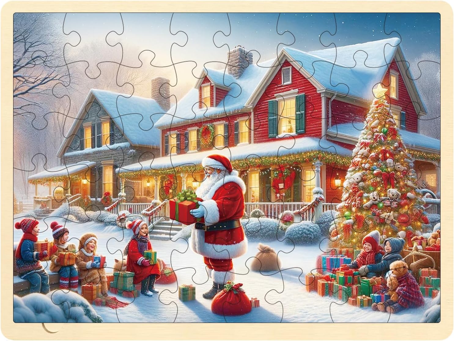 Herman Miller 「Merry Christmas」ブロックパズル Herman Miller 「Merry Christmas」ブロックパズル merry