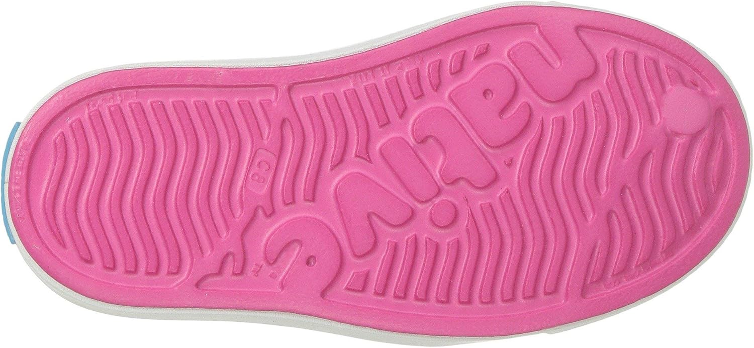Native Shoes - Jefferson, Kids Shoe Toddler (1-4 Years) 4 Toddler Hollywood Pink/Shell White