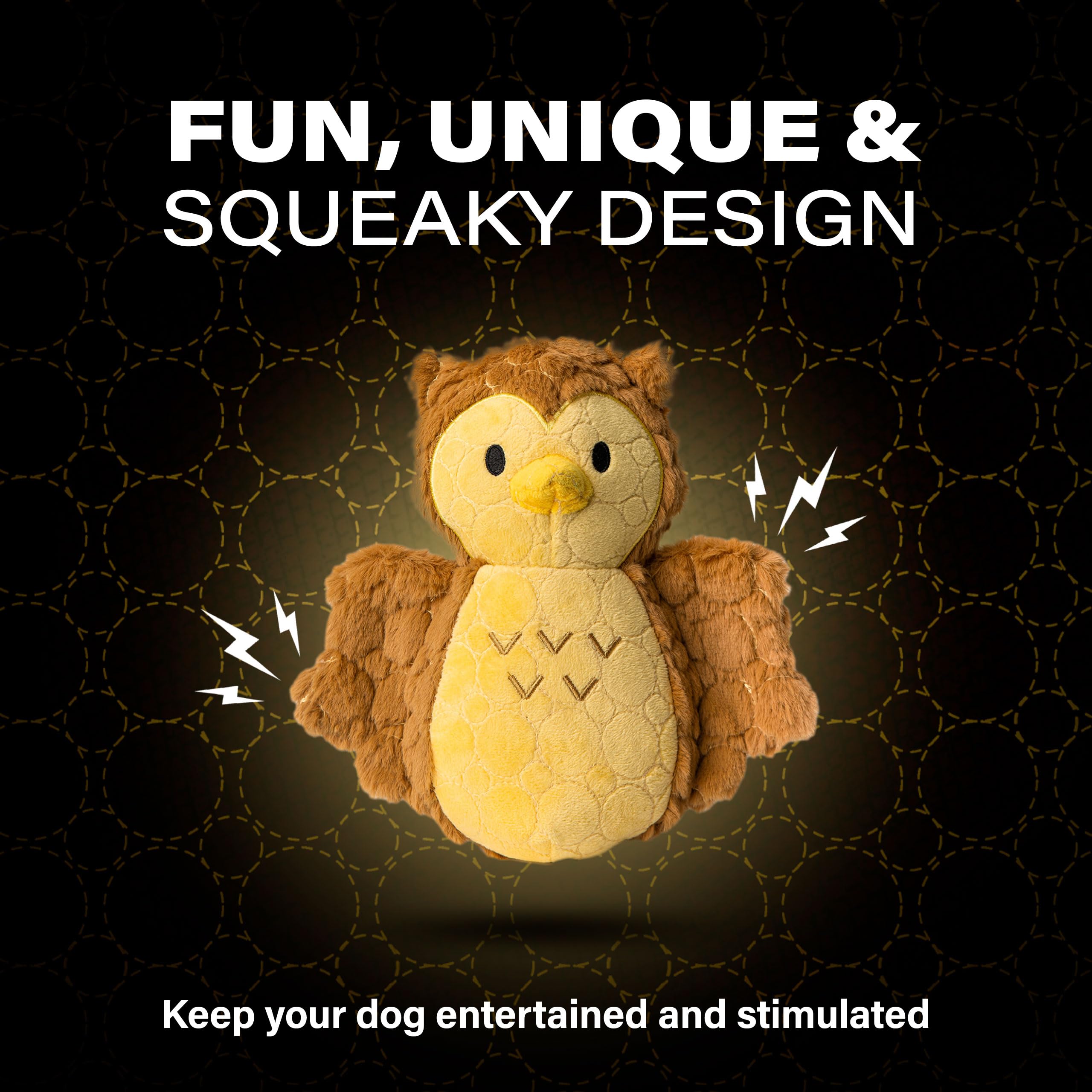 BITE FORCE Wildlife Tough Plush Toy for Dogs, Built with Kevlar, Multi-Layered with Reinforced Seams - Image 4