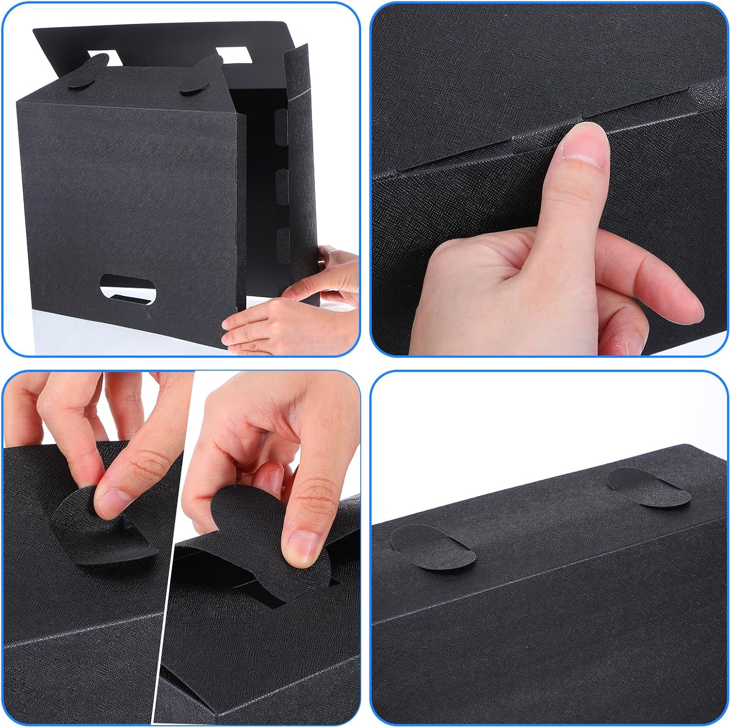6Pcs Foldable Scrapbook Paper Organizer,12x12