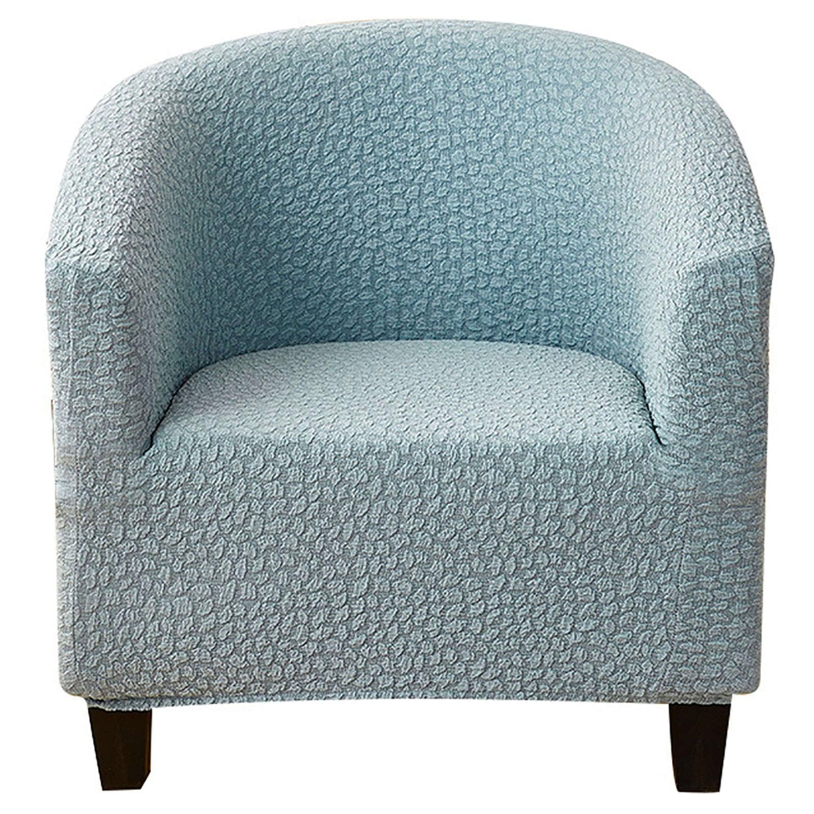 Protégez votre fauteuil des animaux avec cette housse de chaise de club extensible bleu