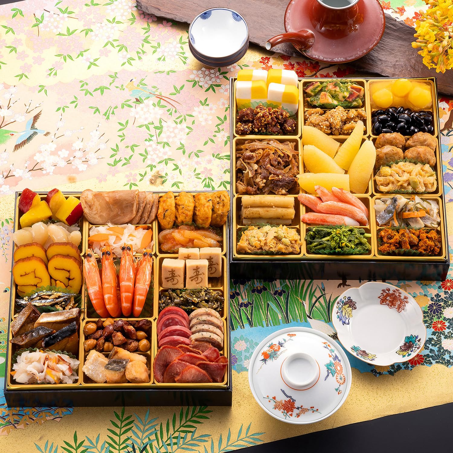 博多久松 和洋折衷定番おせち 春日 特大8寸2段重 全35品
