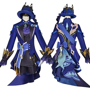 genshin impact cosplay costume upgraded version with improved fabric accessories and fit