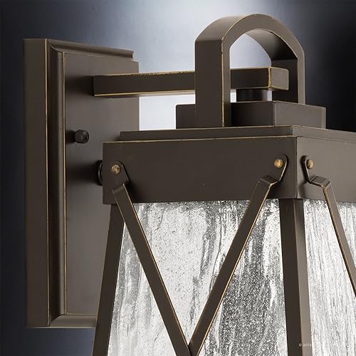 Miniatura 3 de Urban Ambiance Lámpara colgante de lujo inglés Tudor para exteriores, tamaño grande 21.625 pulgadas de alto x 10.5 pulgadas de ancho, con elementos