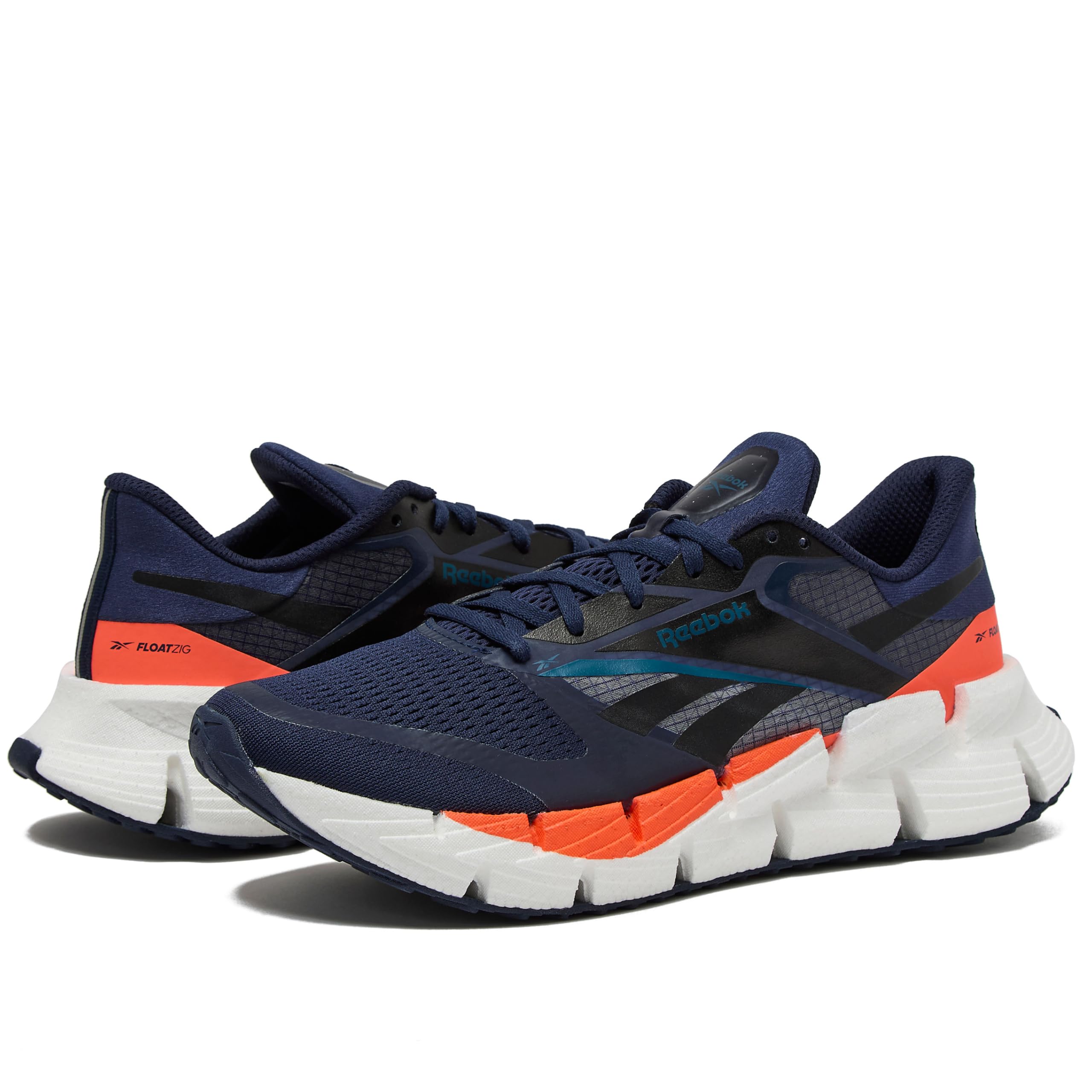 Reebok Sneakersy męskie Floatzig 1, Wektor granatowy ucieczka niebieski doładowany koral, 44.5 EU