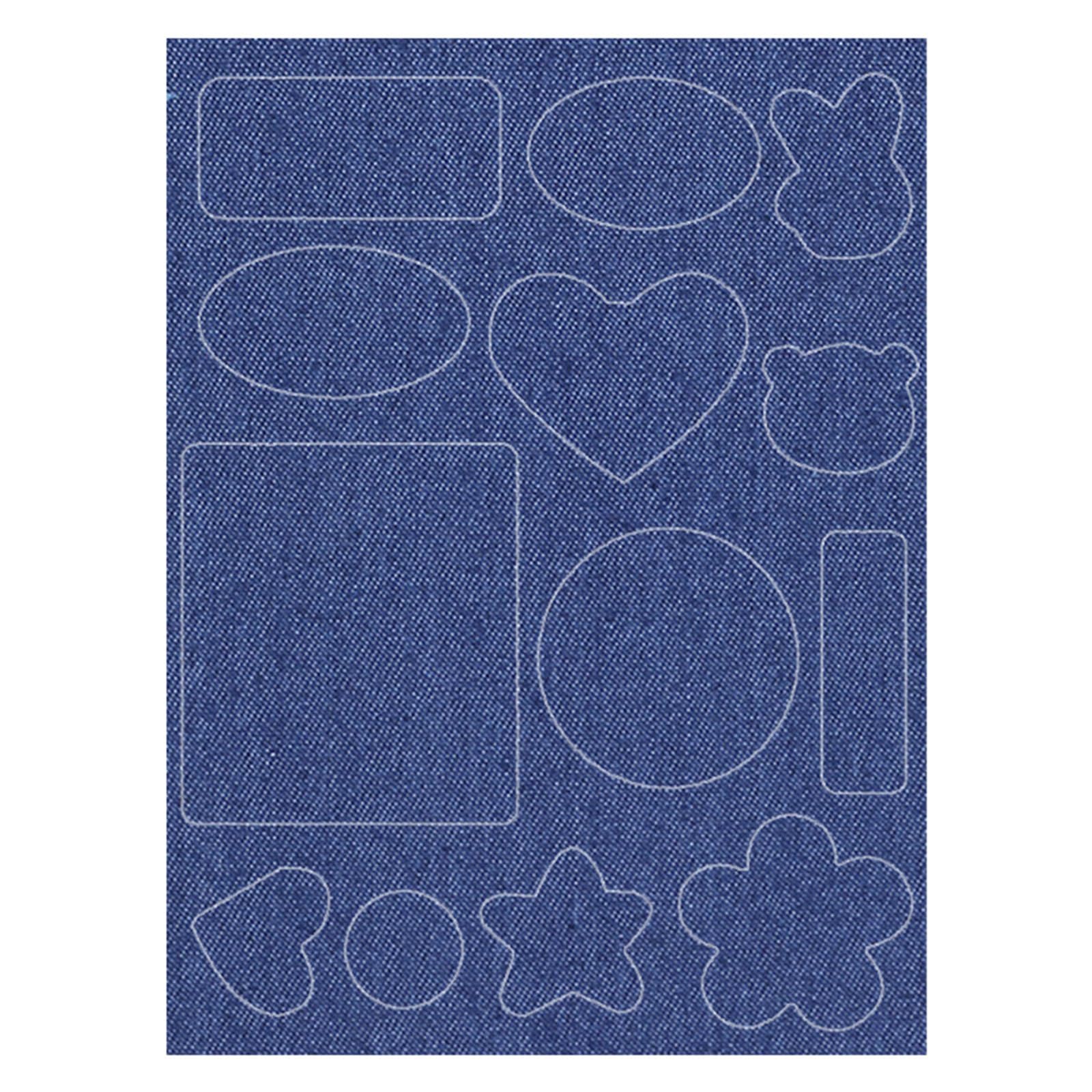 HZBB Multifunctional Repair Patches Iron-on Patches Adhesive Jeans Fabric Jeans