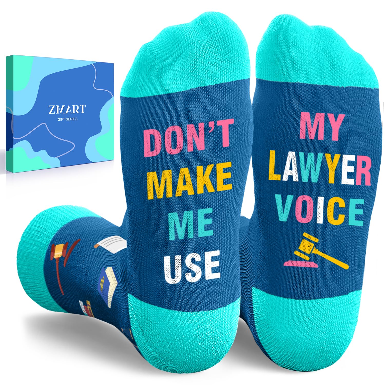 Zmart Gifts for Manager Lawyer - Pilot Librarian Coach Engineer Socks