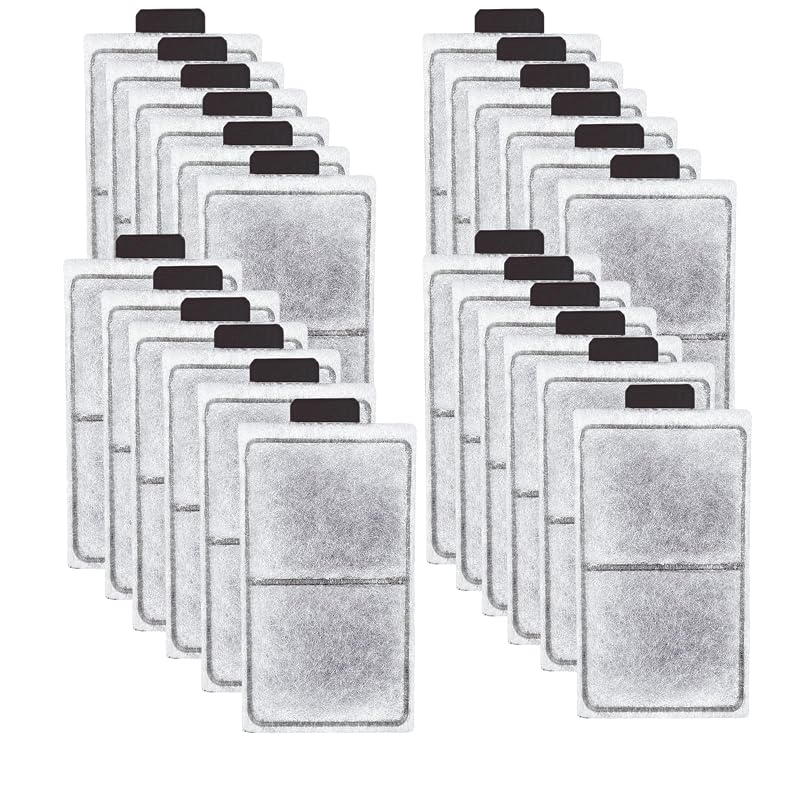 Cartuchos de Filtro para Aquário PF-S Compatíveis com Top Fin Silenstream PF10 Power Filters ELCCOTYA, Pacote com 24