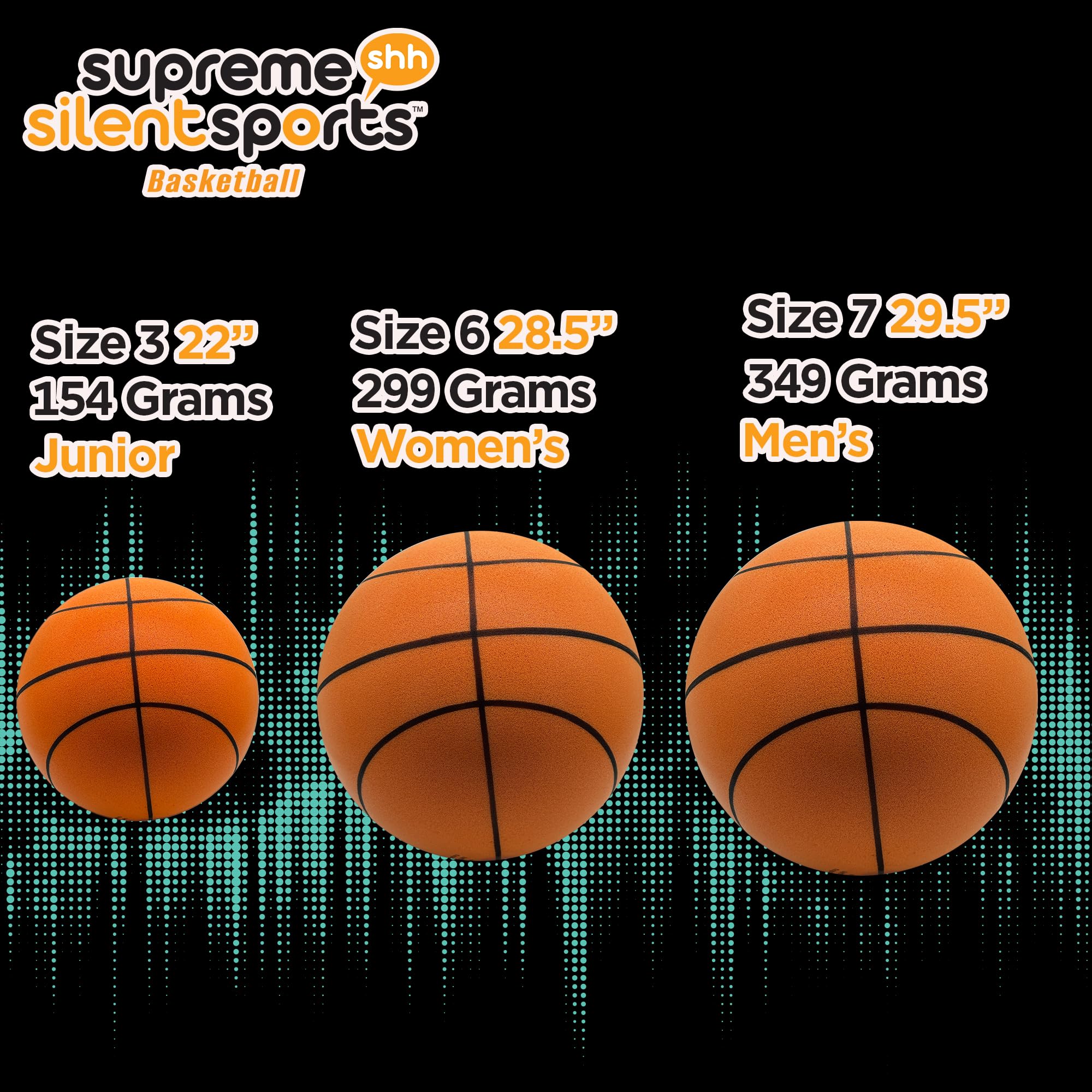 Amazon.co.jp: Supreme Silent Sports Basketball | Quiet Indoor