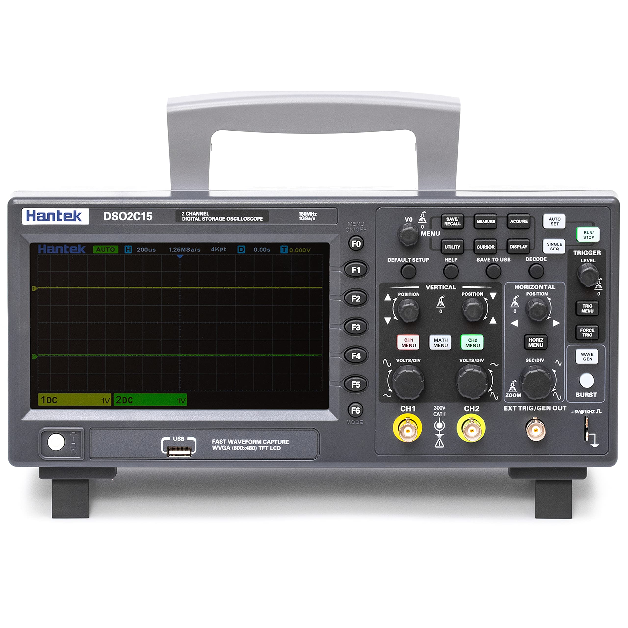 Snapklik.com : DSO2C15 Digital Storage Oscilloscope 150MHz Bandwidth ...