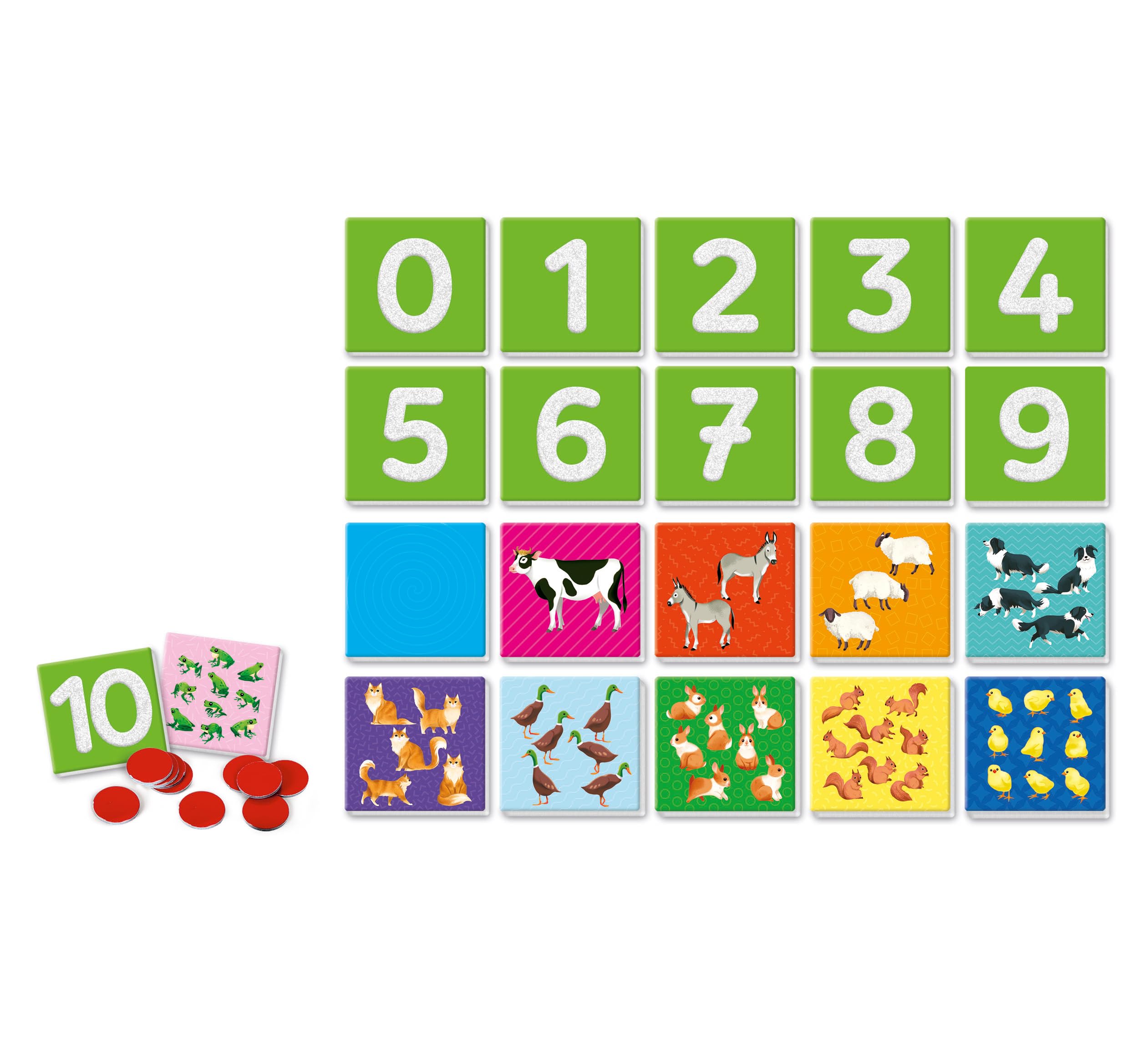 Clementoni Montessori Touchzahlen - Lernspiel 3-5 Jahre