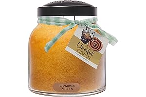 Grandma's Kitchen: 34oz Papa Scented Orange Candle, Keepers of the Light, 155-Hour Burn Time