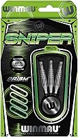 Vista 3 de Winmau Sniper 90% tungsteno dardos con prisma vuelos y ejes (tallos) acero y puntas suaves