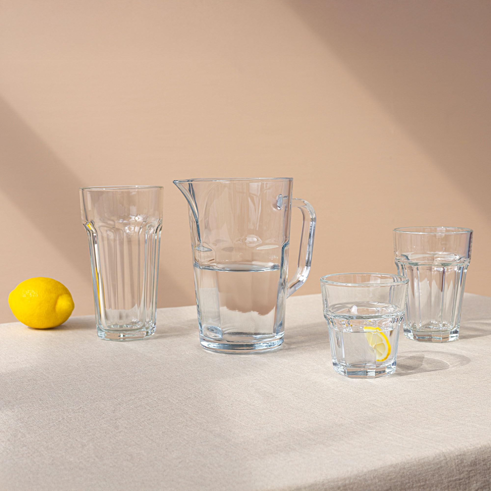 Verres à Cocktail Glasset Alva - Lot De 4, 425 Ml, Pour Café Glacé, Caipirinha, Lave-vaisselle