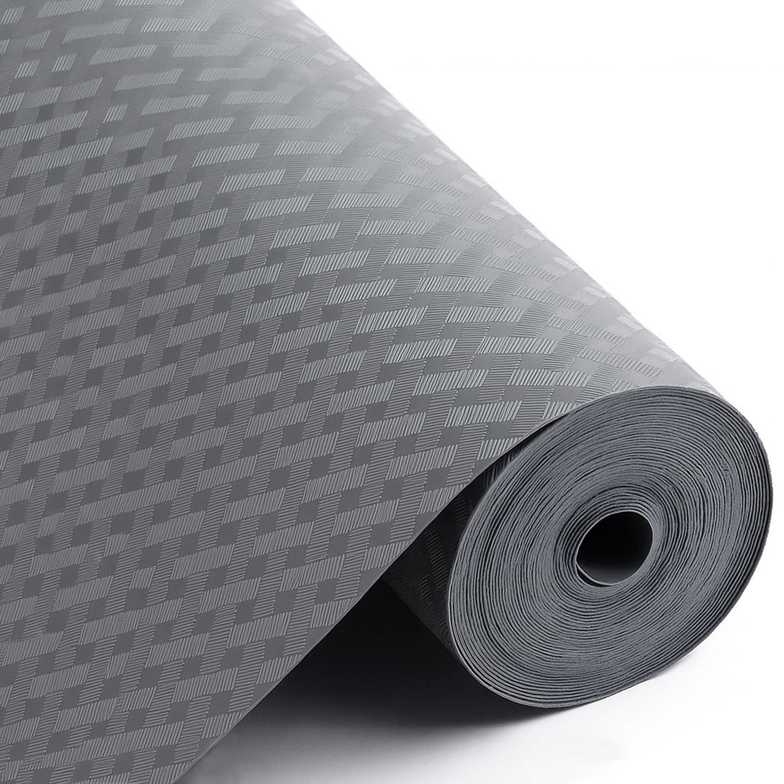 Tappetino per Cassetti 44x600 cm EVA Antiscivolo Impermeabile Ritagliabile Grigio