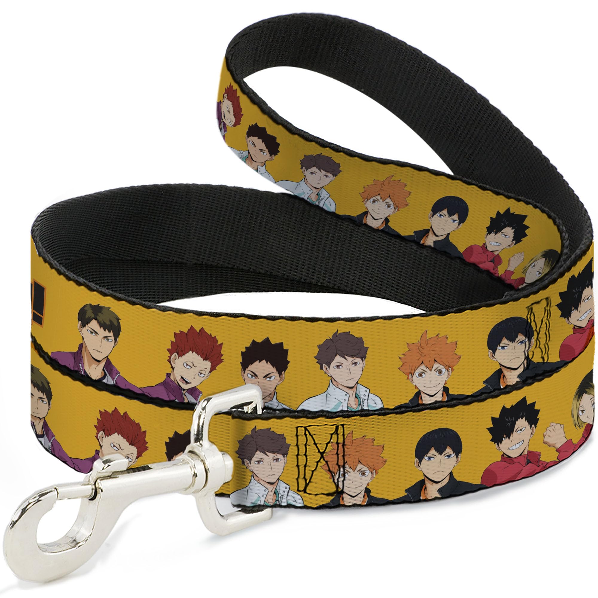 Laisse pour Chien Haikyu Crunchyroll Large Sangle Jaune Robust