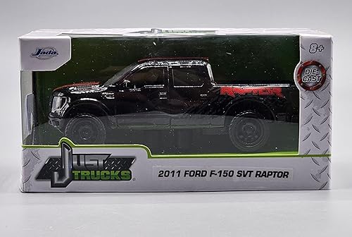 Just Trucks Jada 2011 Ford F 150 SVT Raptor (negrorojo) escala 132 fundido