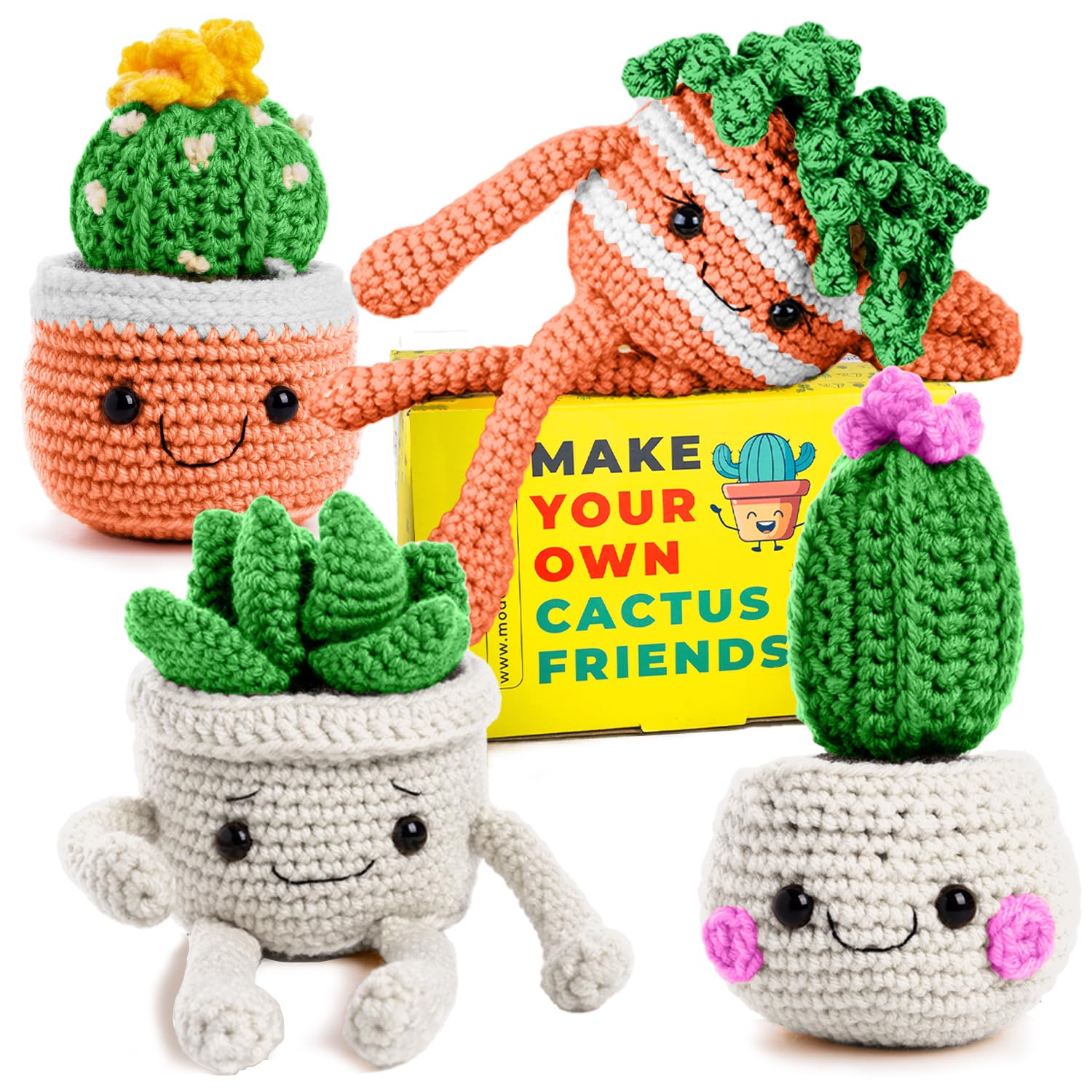 Amazon.com: MODDA Crochet Kit for Beginners - Beginner Crochet