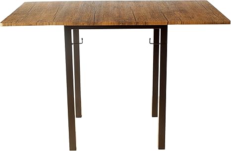 Amazon 2人用バタフライ 折りたたみ 3パターン ダイニングテーブル ブラウンパイン 高さ75cm Fts 116 Brp ダイニングテーブル オンライン通販