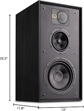 Wharfedale - Linton (Black Oak, Matched Pair) Black Oak, Matched Pair