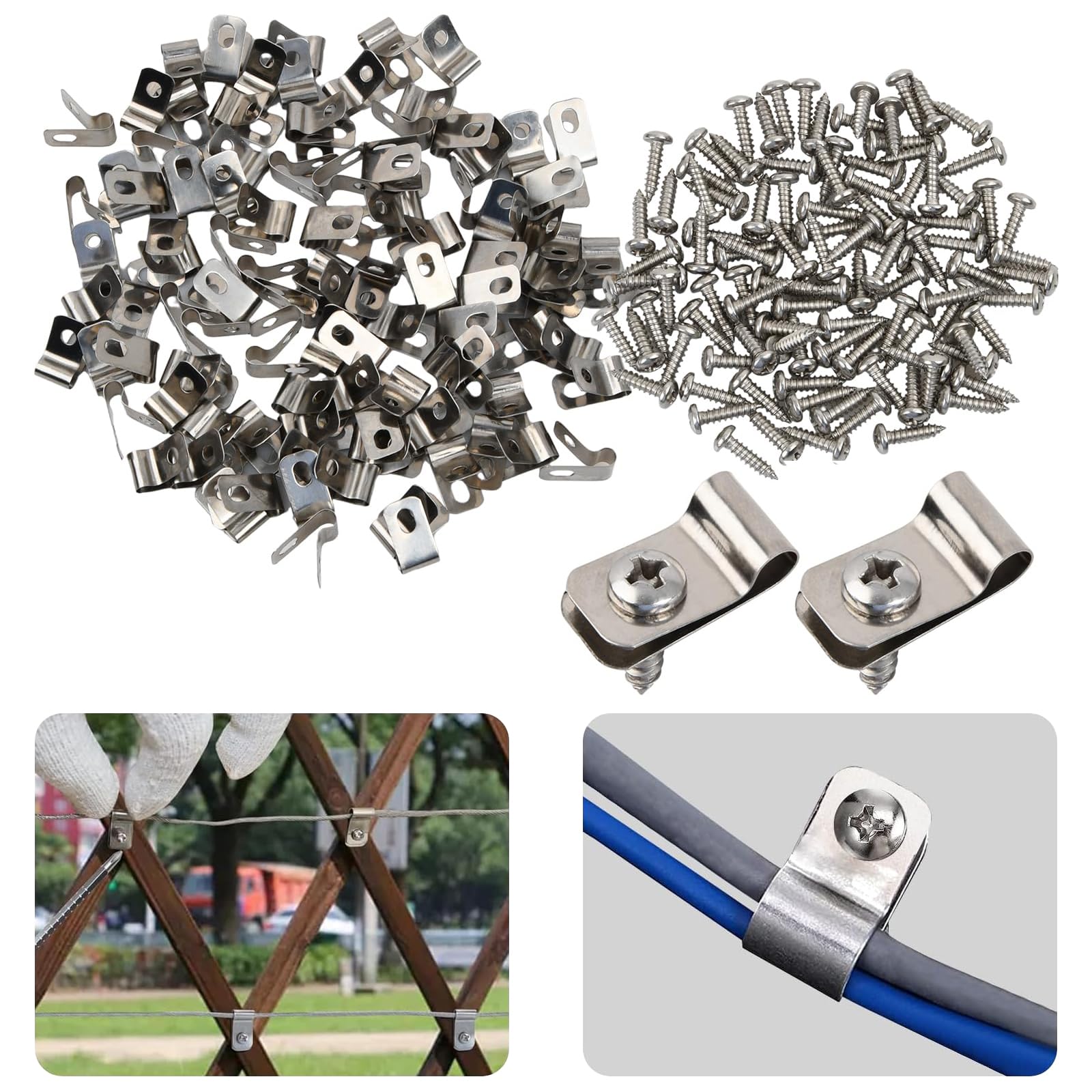 Clip Morsetto Per Filo Scherma - Connettori Professionali In Acciaio Con Coccodrillo - Foto 11