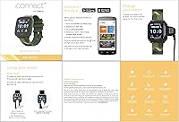 Vista 5 de Kids Active 37mm Smartwatch with Heart Rate, Notifications and Activity Tracking