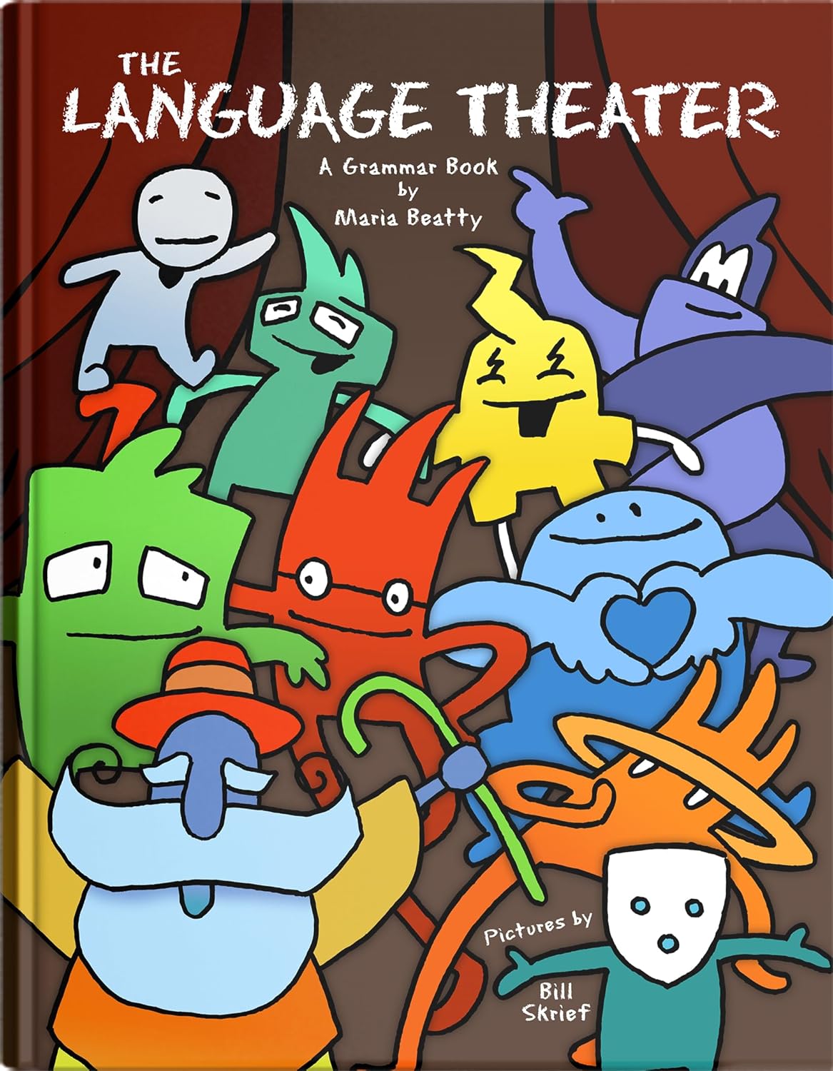 The Language Theater Visual Grammar Textbook by Maria Beatty: Middle School ELA, Homeschool ESL - One Rule, One Picture Paperback