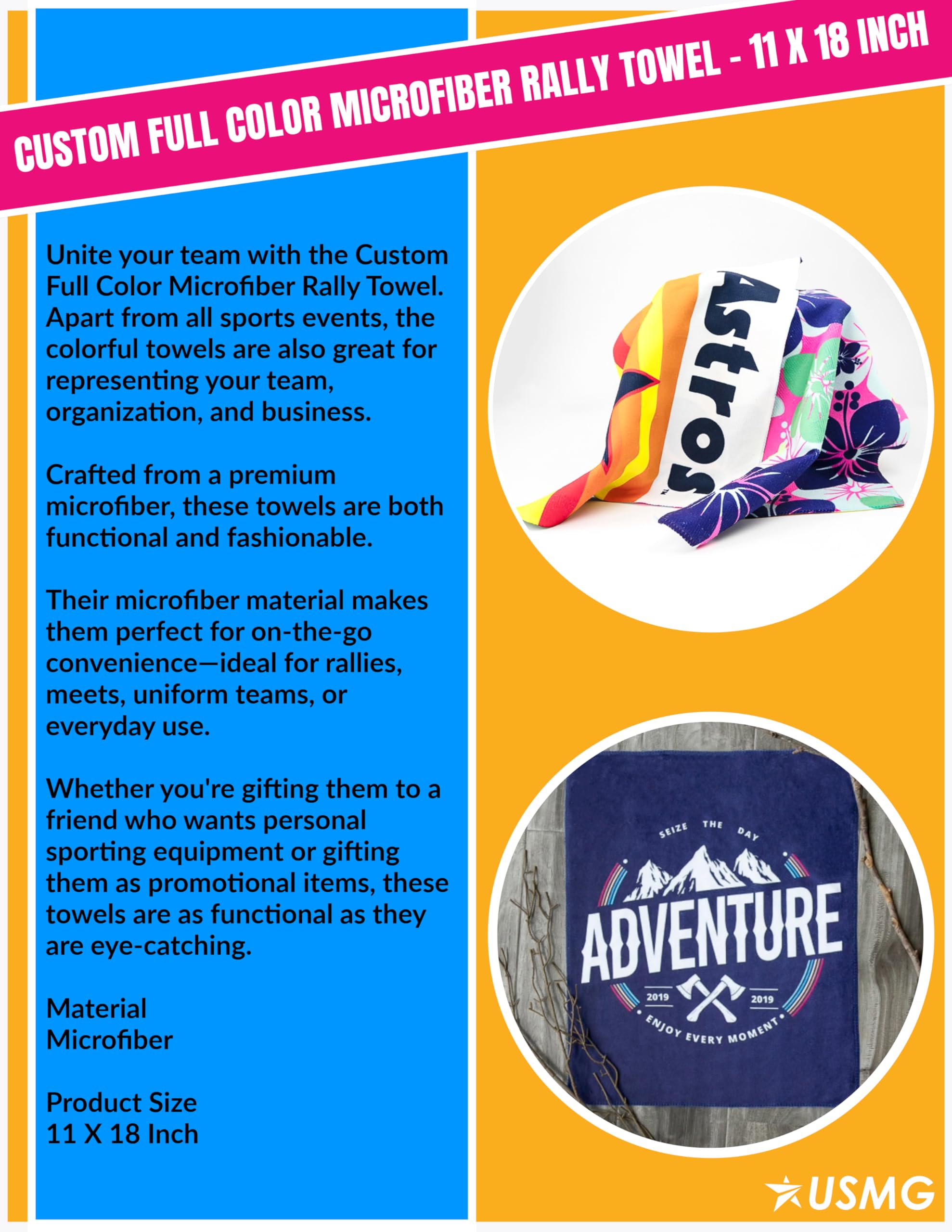 New York Mets LET'S GO METS Rally Towel - Full color