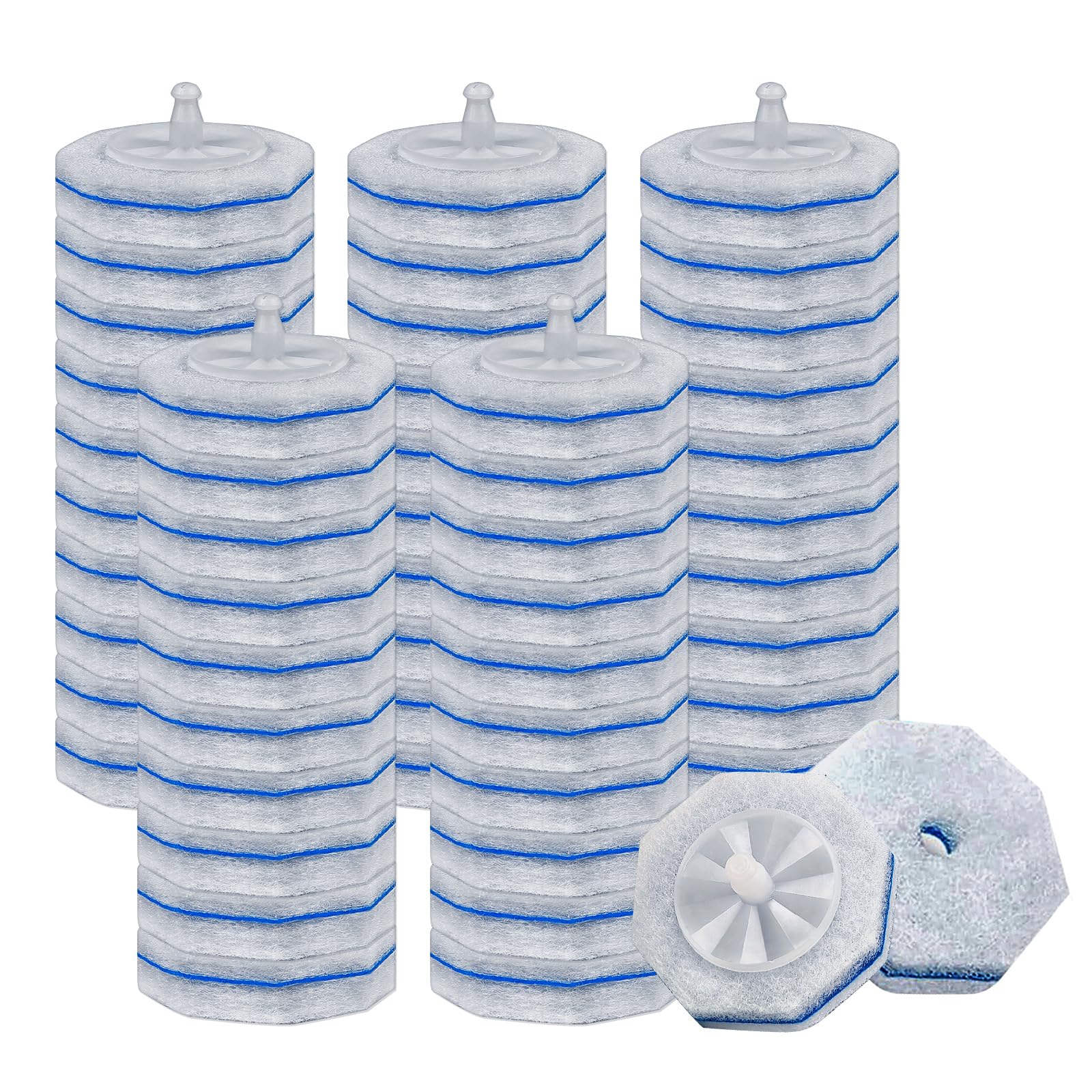 Clorox Toilet Bowl Wand Refills 50 Counts Upgraded Suitable for Clorox Disposable Toilet Wand Refills Bathroom Cleaning