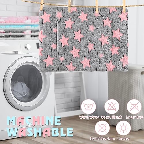 Miniatura 7 de Haull 4 piezas de ropa de cama impermeable de conejillo de indias de invierno, cama de conejillo de indias, forro suave para perros y gatos, tapete