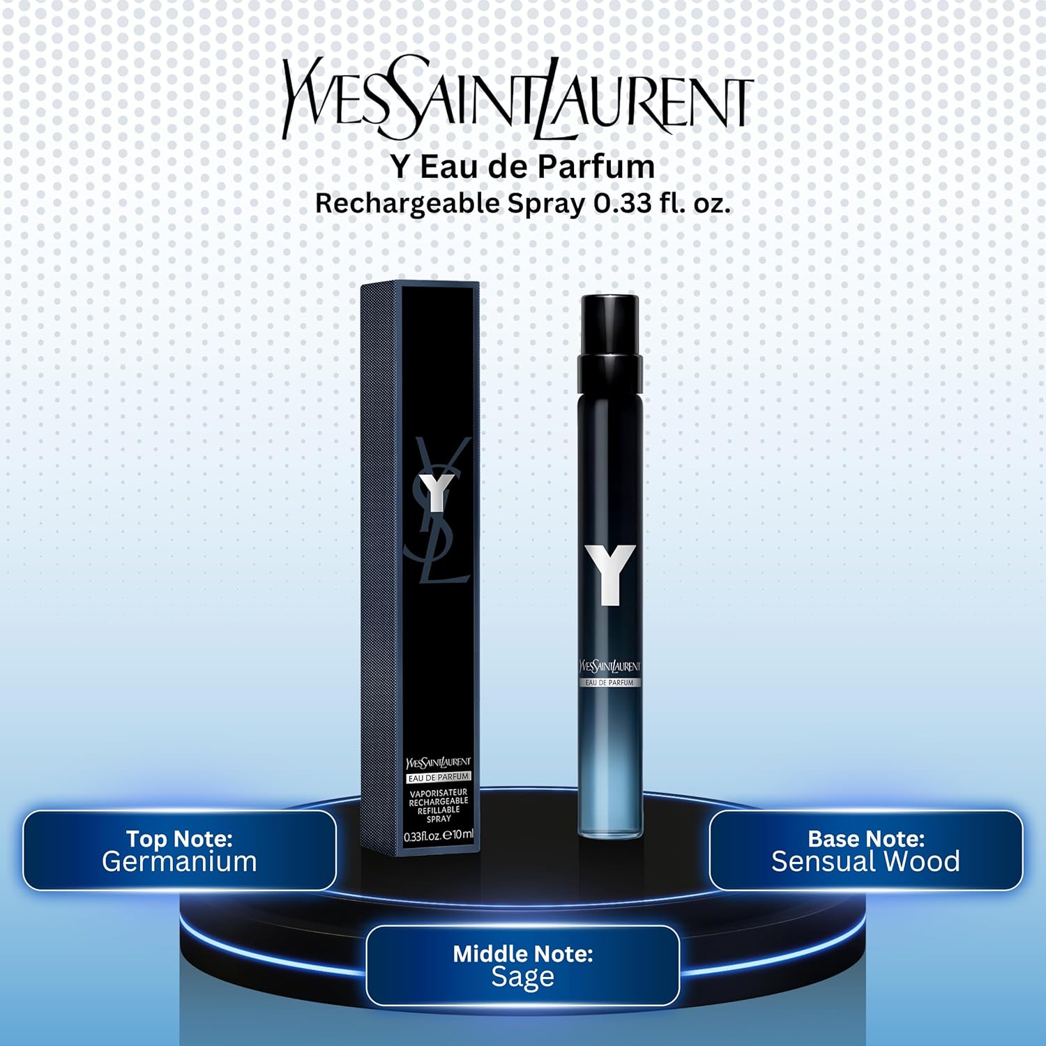 Mini YSL Y 0.34 Oz EDP M (120629) - France - Image 2