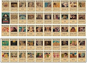 Amazon.co.jp: ワンピース ポスター 手配書 セット 麦わら海賊団 四皇