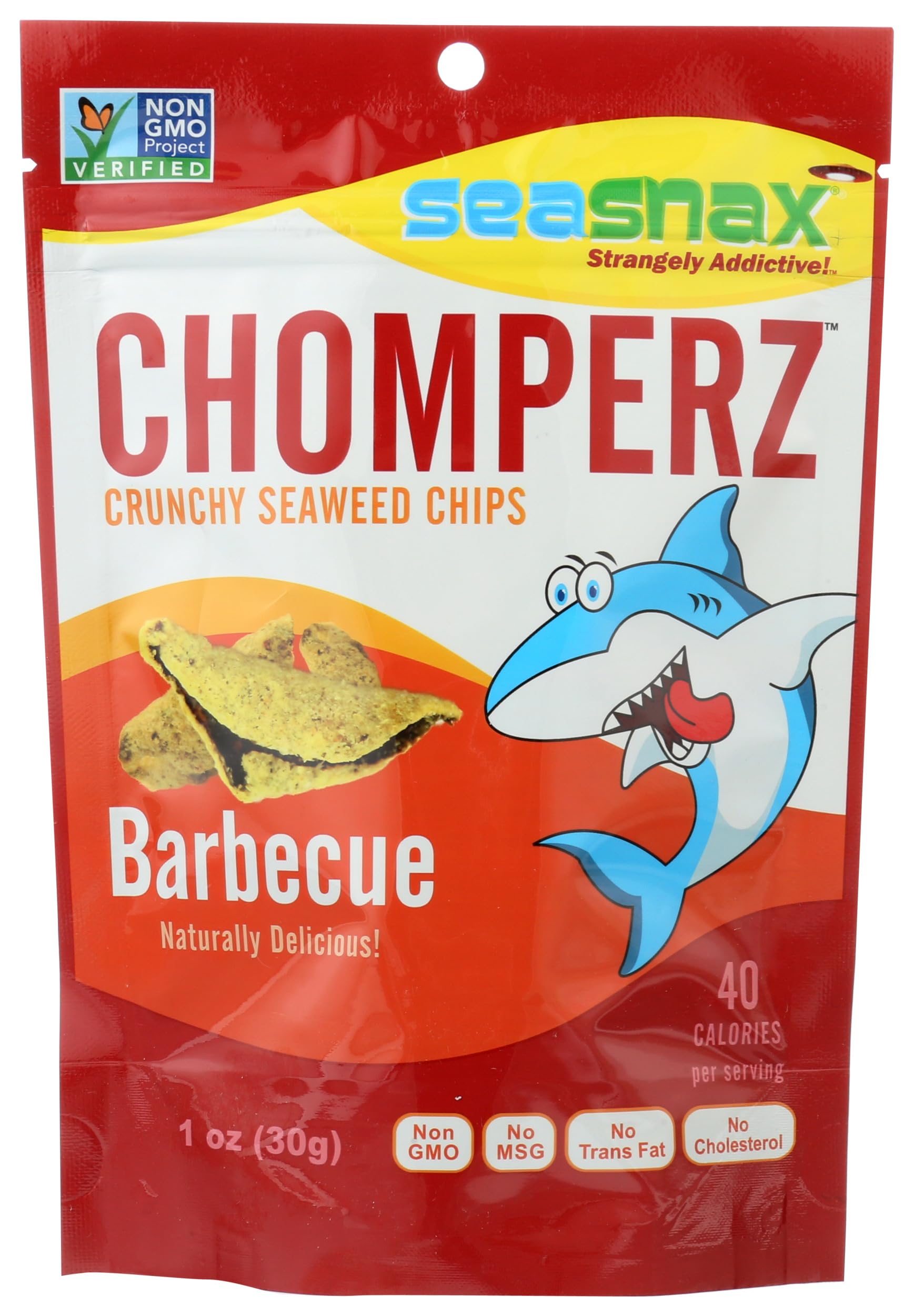 SeaSnaxChomperz Seaweed Barbecue, 1 OZ