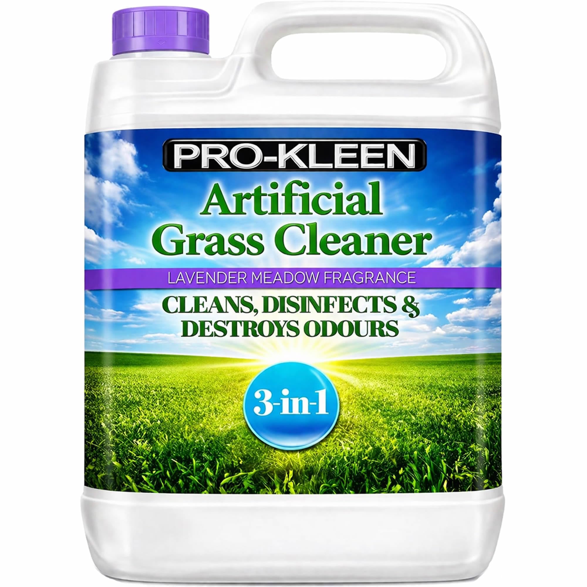 Artificial Fake Grass Cleaner and Disinfectant - Lavender