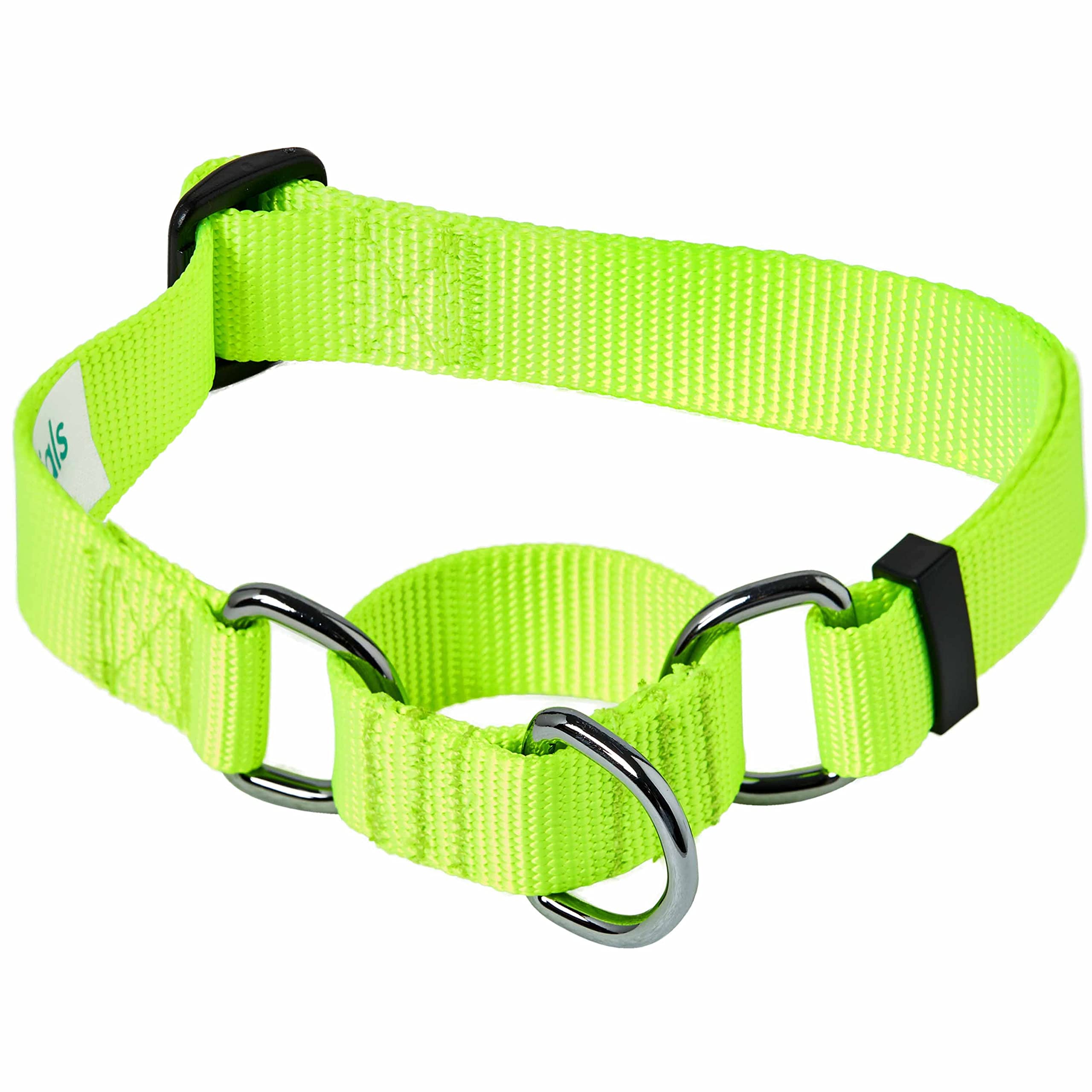 Collier martingale pour chien M jaune en nylon résistant Blueberry Pet