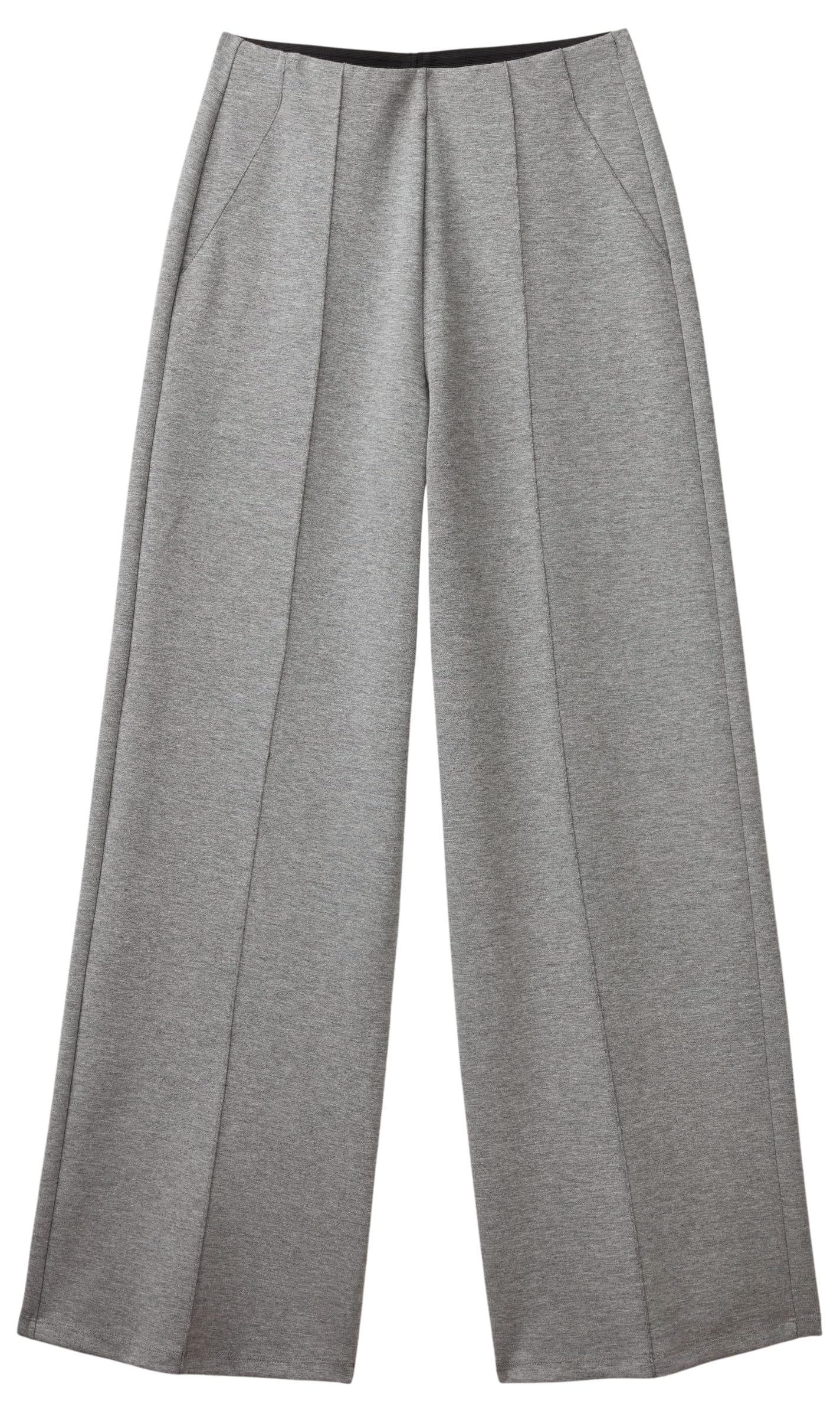 United Colors of Benetton Trousers, Grey Melange Medium 501, L