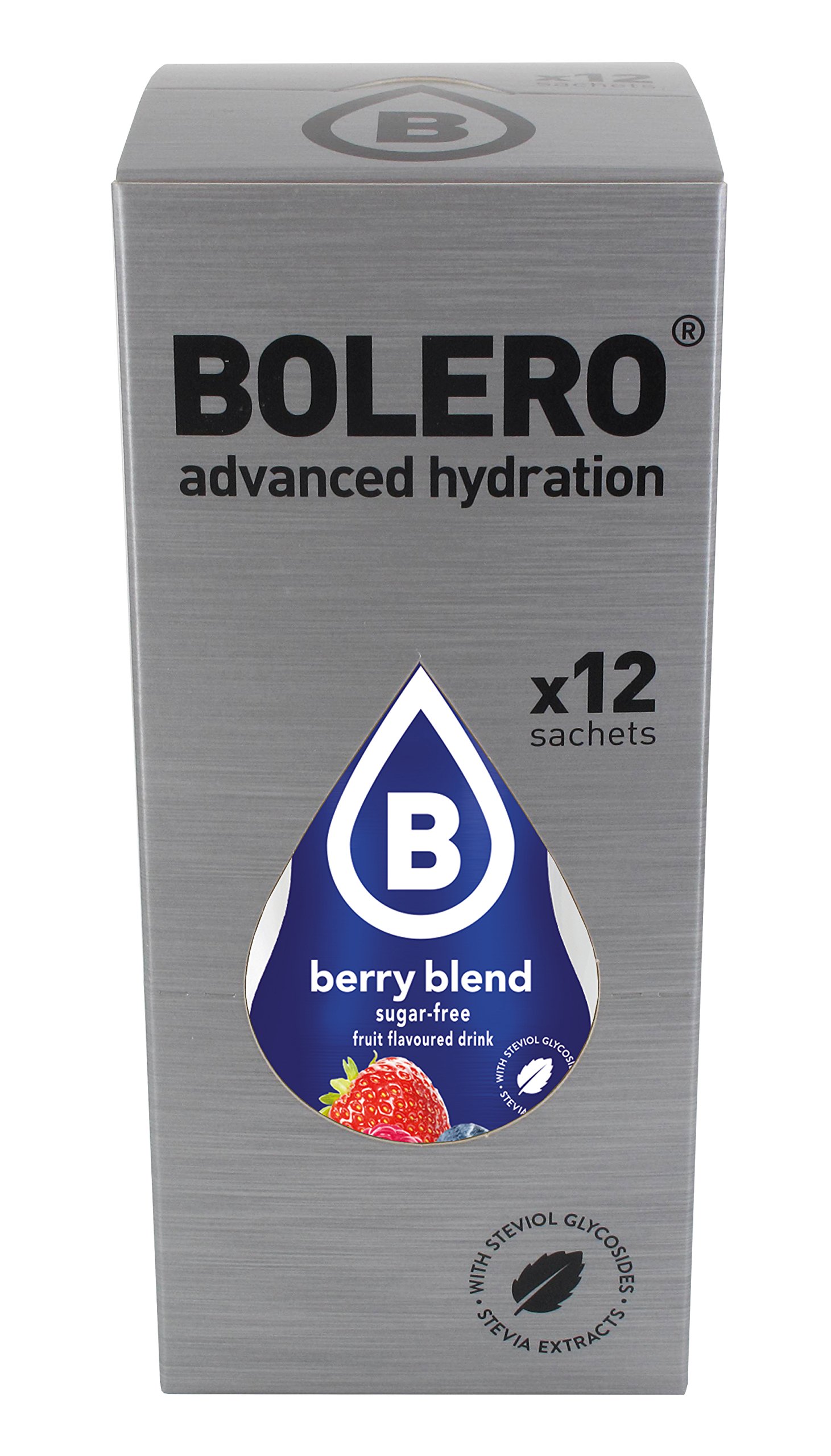 Bolero Bebidas Berry Blend (4 paquetes de 12 unidades), 432 g