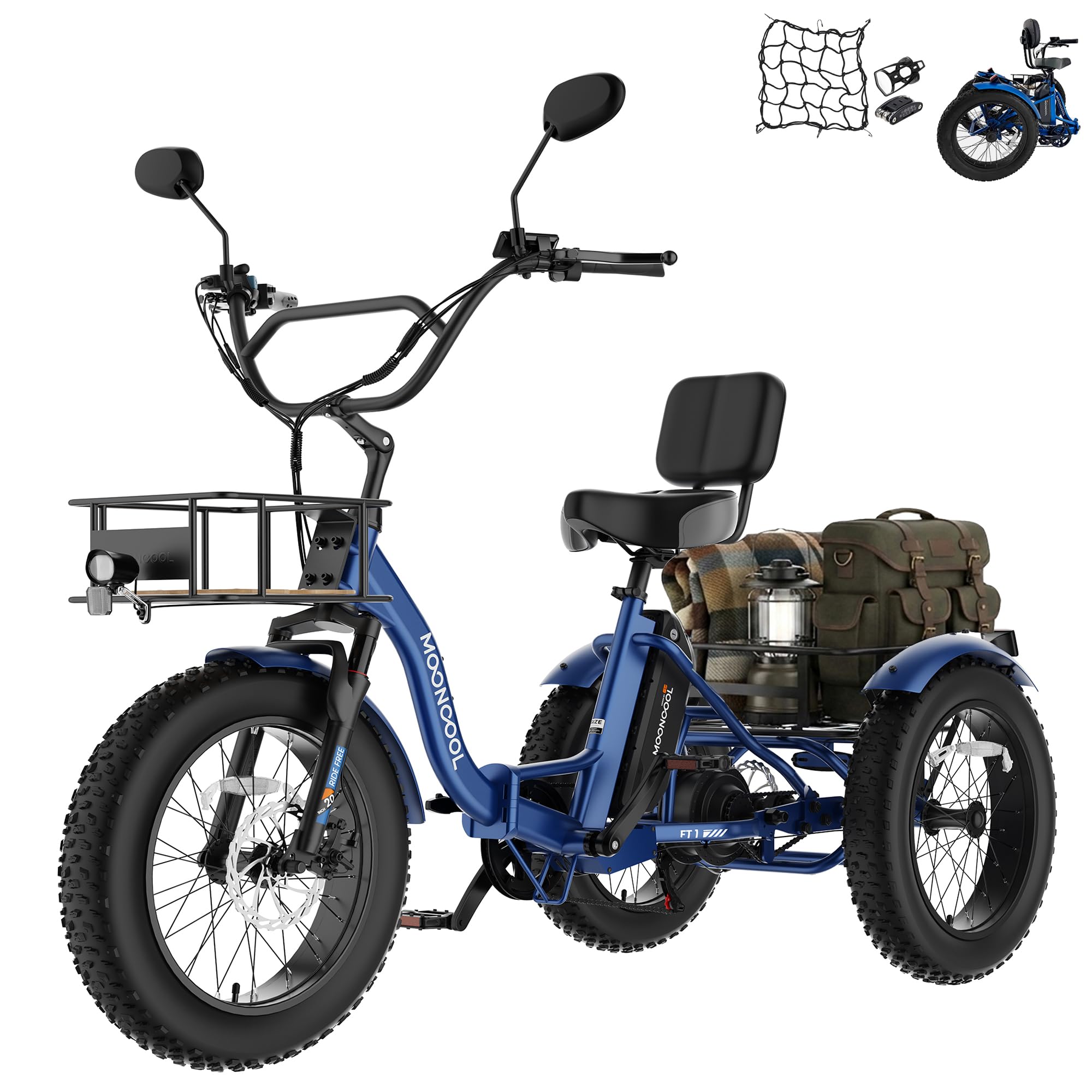MOONCOOL FT1 Electric Tricycle