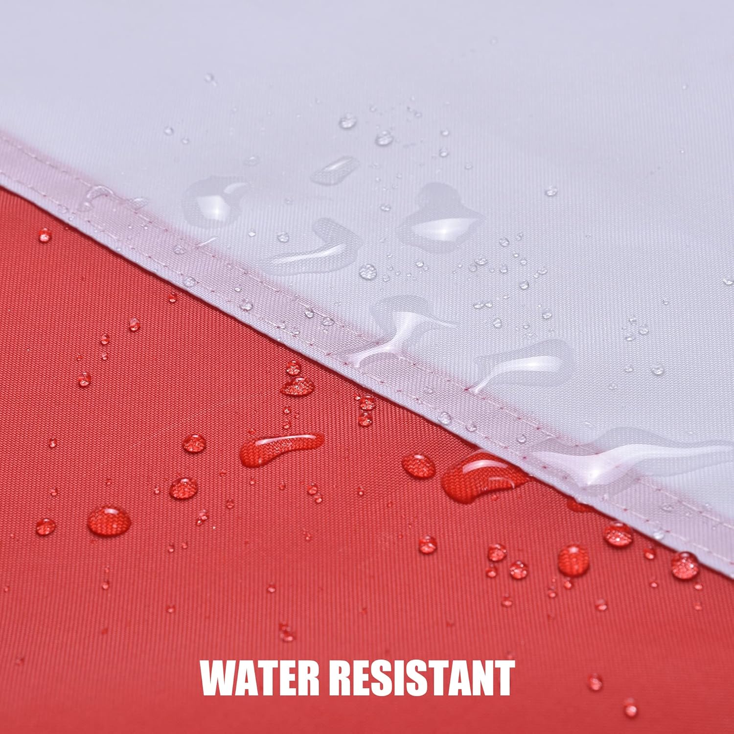 California State Flag 3x5 Ft, Deluxe Full Embroidered Heavy Duty 100% Polyester Durable CA Outside Flags, Indoor/Outdoor, Sewn Stripes and Brass Grommets - Image 4