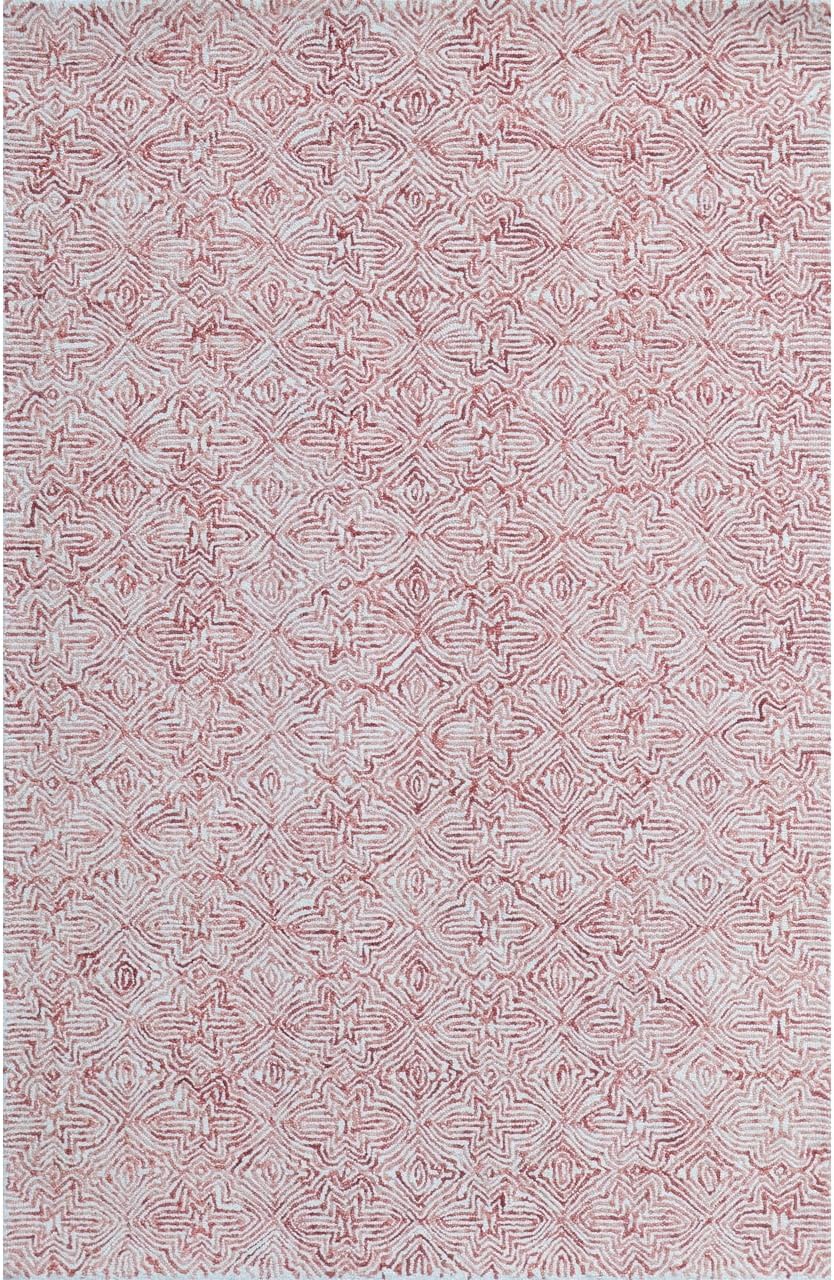 Company C Colorfields Barranco Area Rug Wool 3' x 5' Blue Medallions