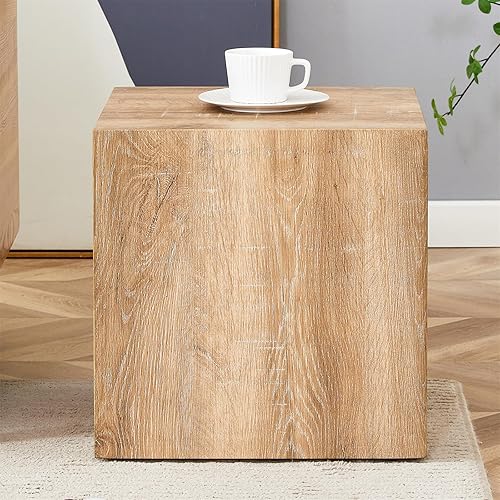 Miniatura 220 de Mesa de centro rústica marrón para sala de estar, mesas centrales rectangulares, moderna y elegante mesa de cóctel de madera para oficina en casa -