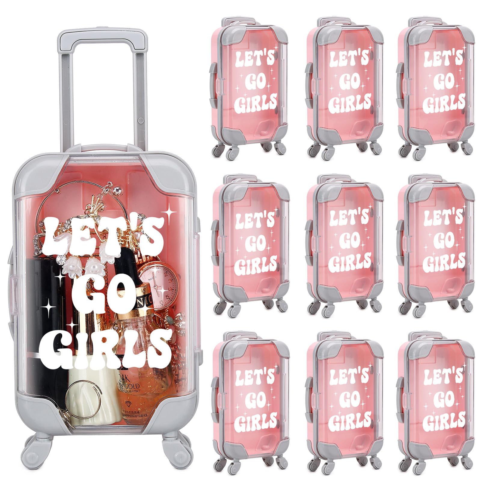 Amazon.com: AIOMOB 10 Pack Mini Suitcase Party Favor Gift Box