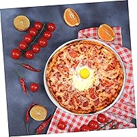 Vista 7 de Bandeja de pizza perforada Bandeja de hornear reemplazable Bandeja de hornear multifunción Placa de pizza reemplazable Bandeja de pizza