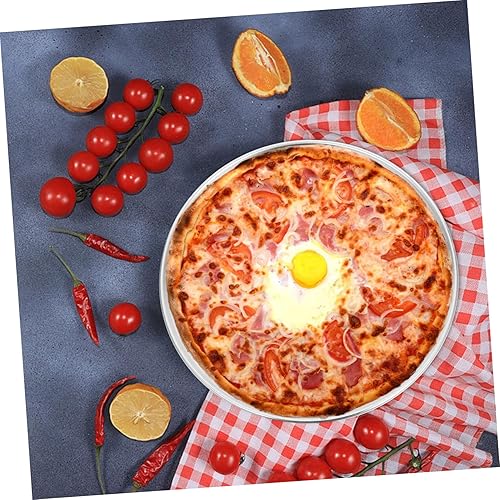 Miniatura 7 de Bandeja de pizza perforada Bandeja de hornear reemplazable Bandeja de hornear multifunción Placa de pizza reemplazable Bandeja de pizza para el