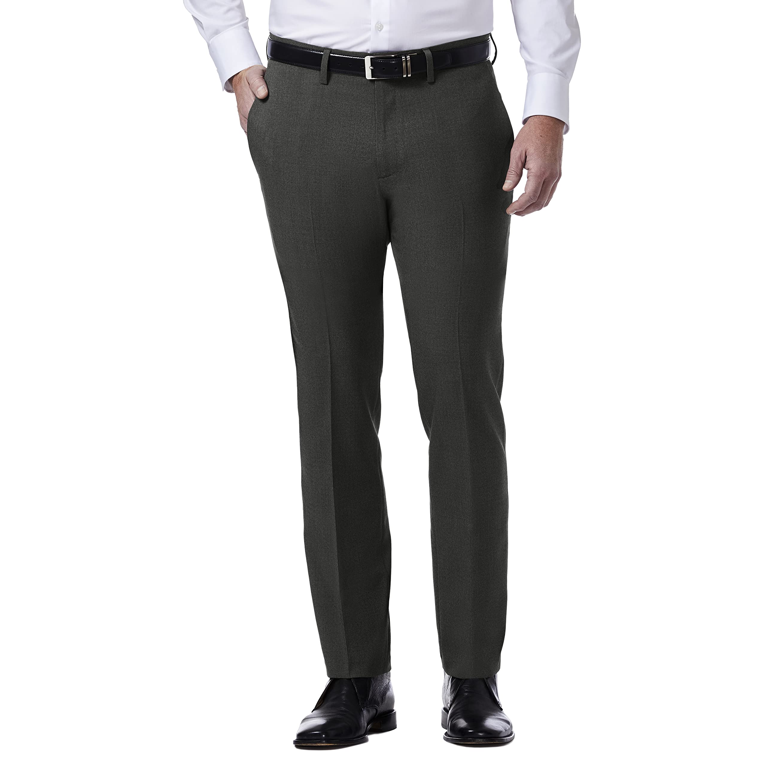 Kenneth Cole Reaction Mens Stretch Weave Slim Fit Dress Pant