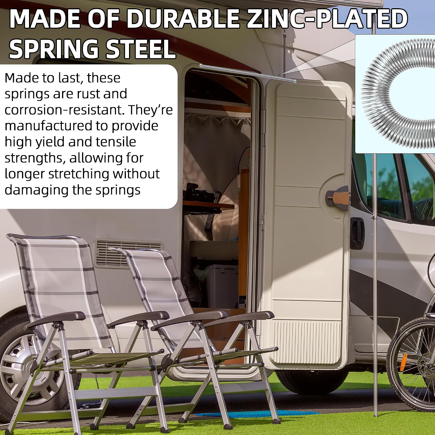  RV Screen Door Spring Kit for RV Screen Door thumbnail
