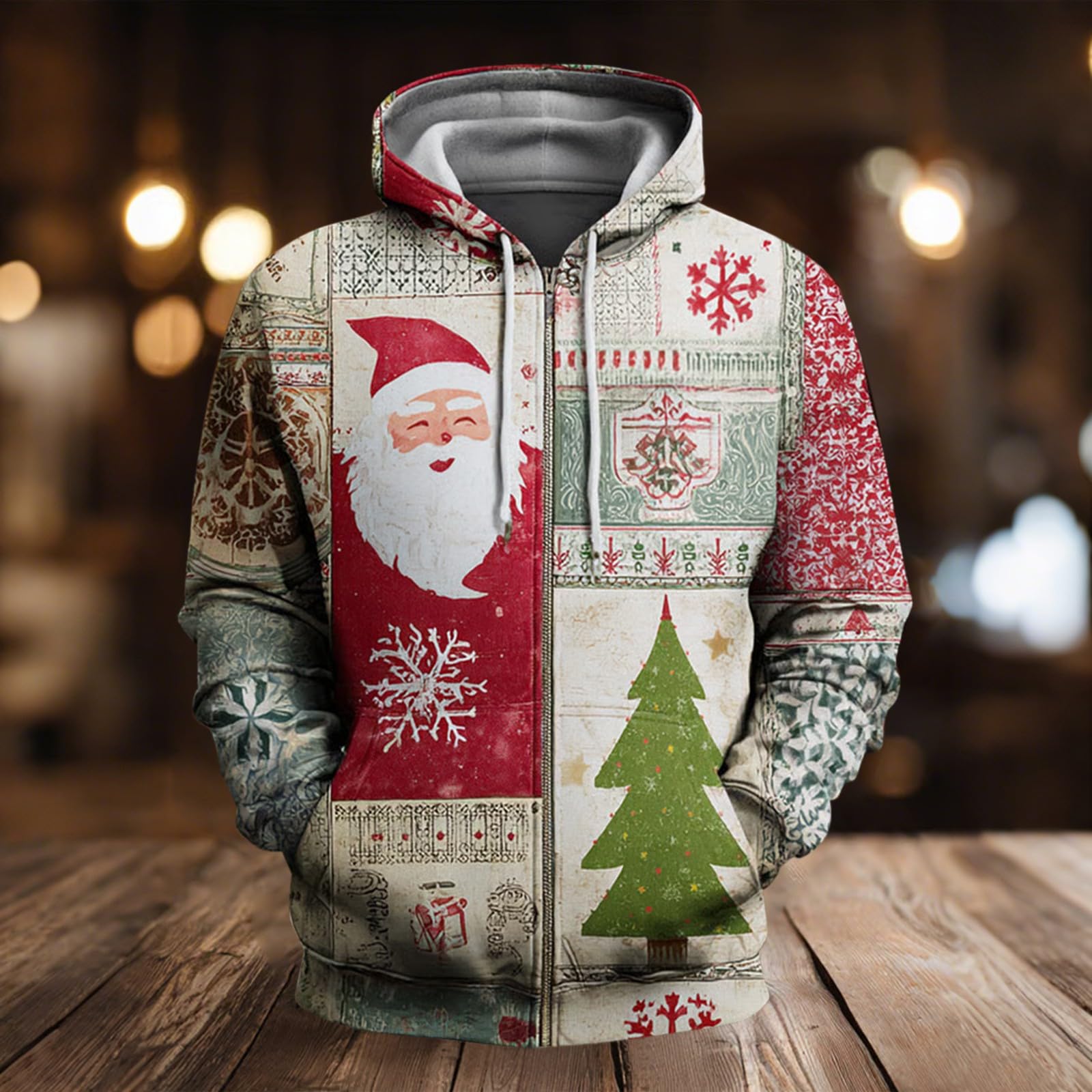 Top Terciopelo Amor En Navidad Y Oh Venid Déjanoslo Camisetas Chaqueta Verano Hombre (Clear, XXXXL) Ropa De Trabajo Entretiempo Sudadera Cremallera Camisa Manga Corta Jersey Oversized